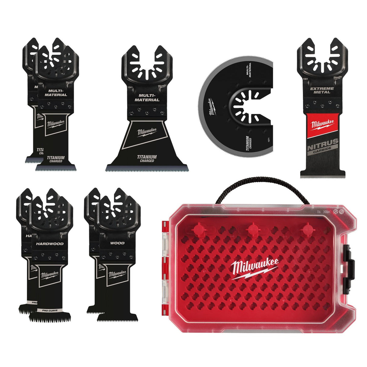 Milwaukee 49-10-9113 Milwaukee® OPEN-LOK™ 9PC MULTI-TOOL BLADE KIT