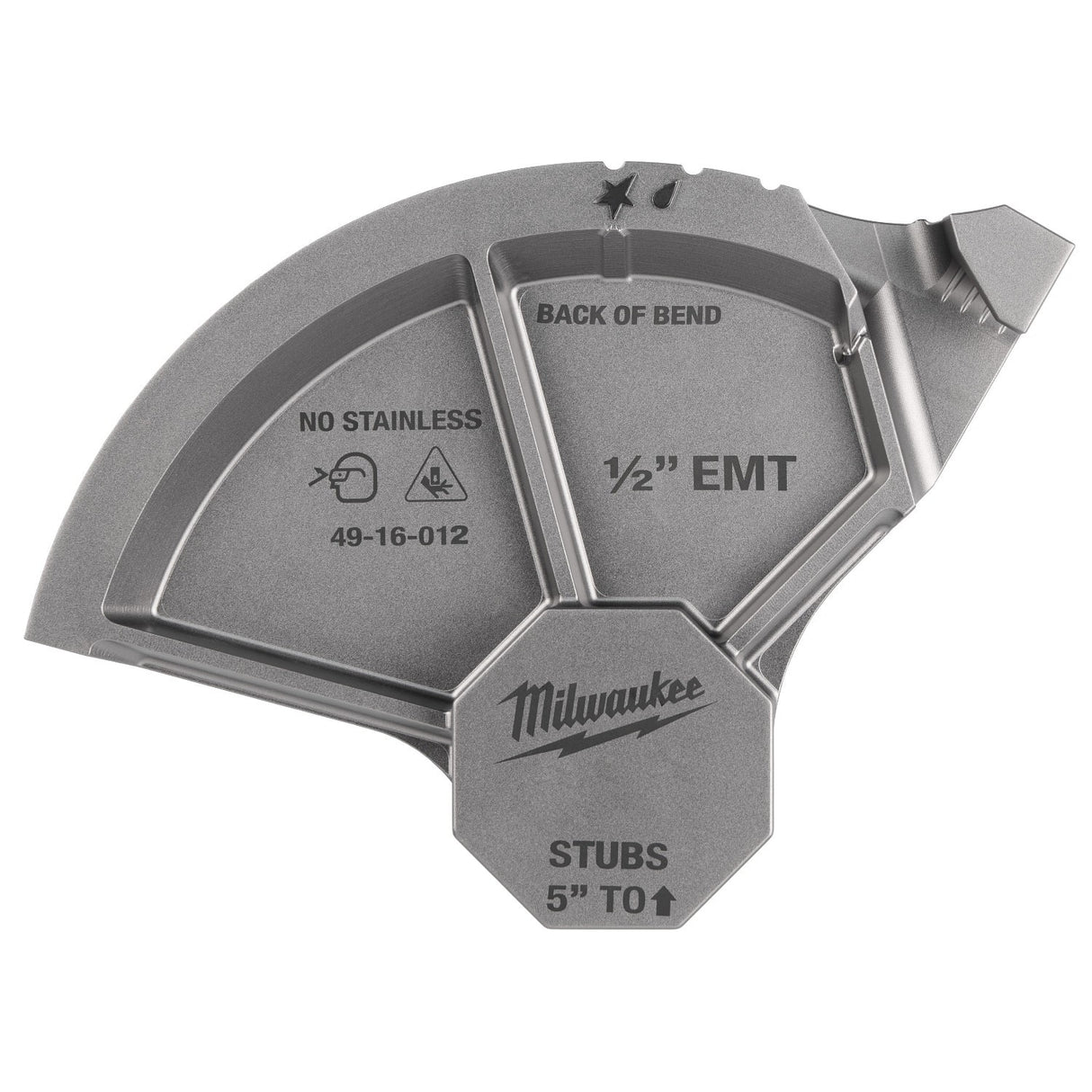 Milwaukee 49-16-0012 1/2” EMT Conduit Bending Shoe - 7