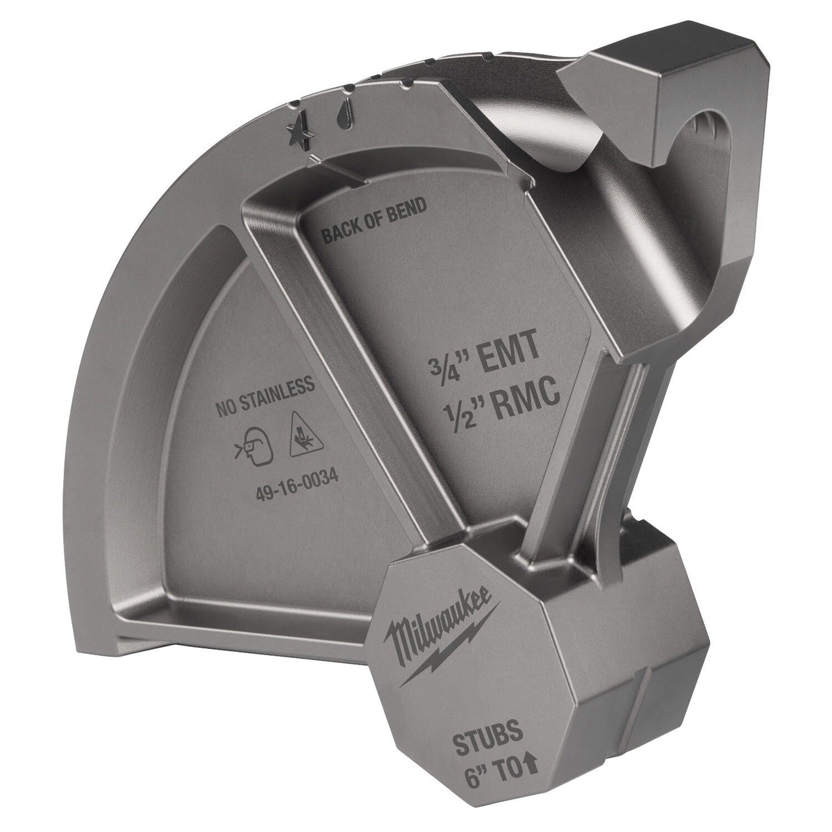 Milwaukee 49-16-0034 3/4” EMT / 1/2” RMC Conduit Bending Shoe