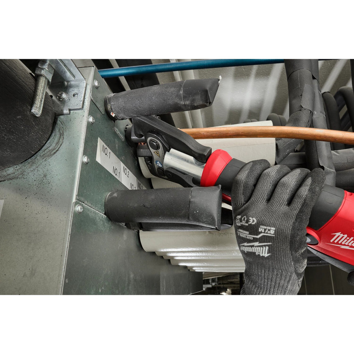 Milwaukee 49-16-2461MX 1/4" - 7/8" Streamline ACR Pivoting Press Ring Kit for M12 FORCE LOGIC Press Tool - 8