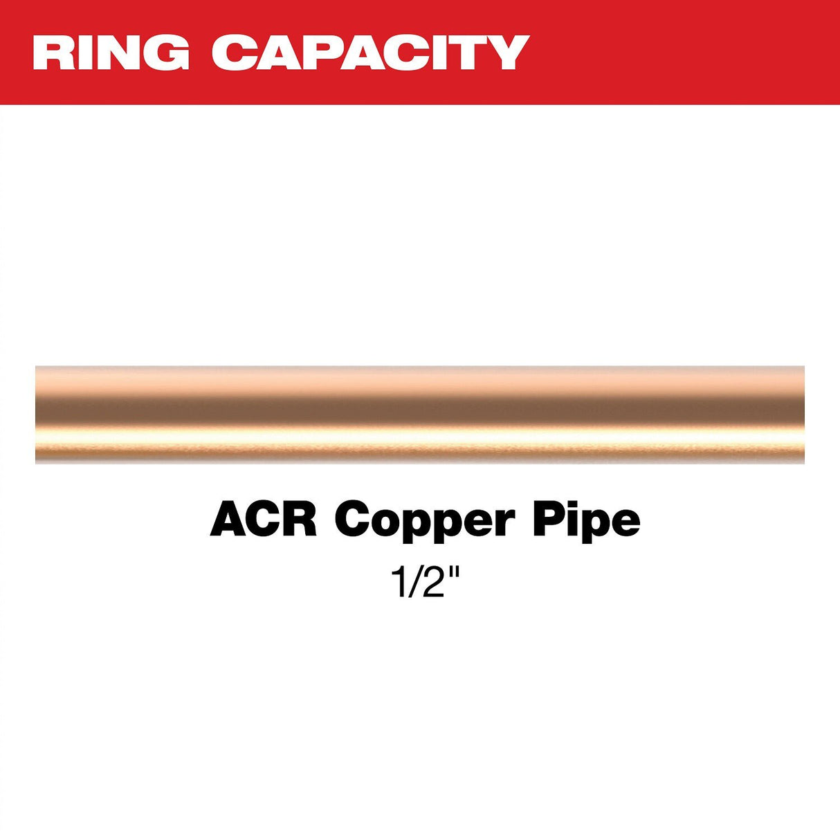 Milwaukee 49-16-2653MX 1/2" Streamline ACR Pivoting Press Ring - 2