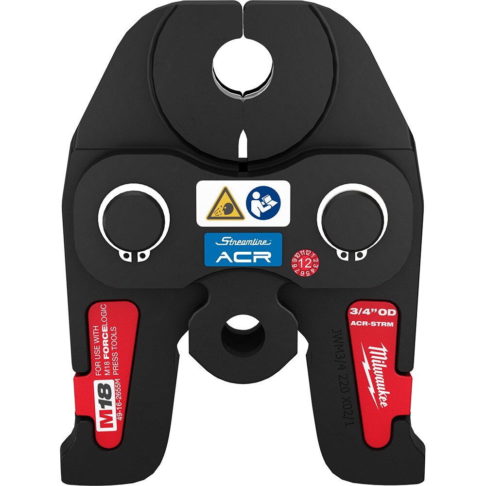 Milwaukee 49-16-2655M 3/4" Streamline™ ACR Press Jaw for M18™ FORCE LOGIC™ Press Tools