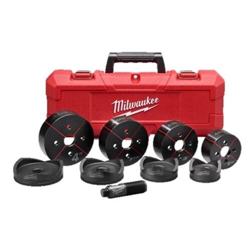 Milwaukee FORCE LOGIC EXACT 1 Inch Steel Punch – Heavy Duty (49-16-2665 / 49-16-2664)