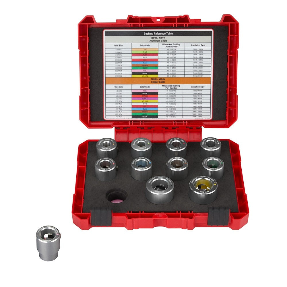 Milwaukee 49-16-BKITA 1/0 AWG - 750 MCM Al THHN / XHHW Bushing Kit - 2