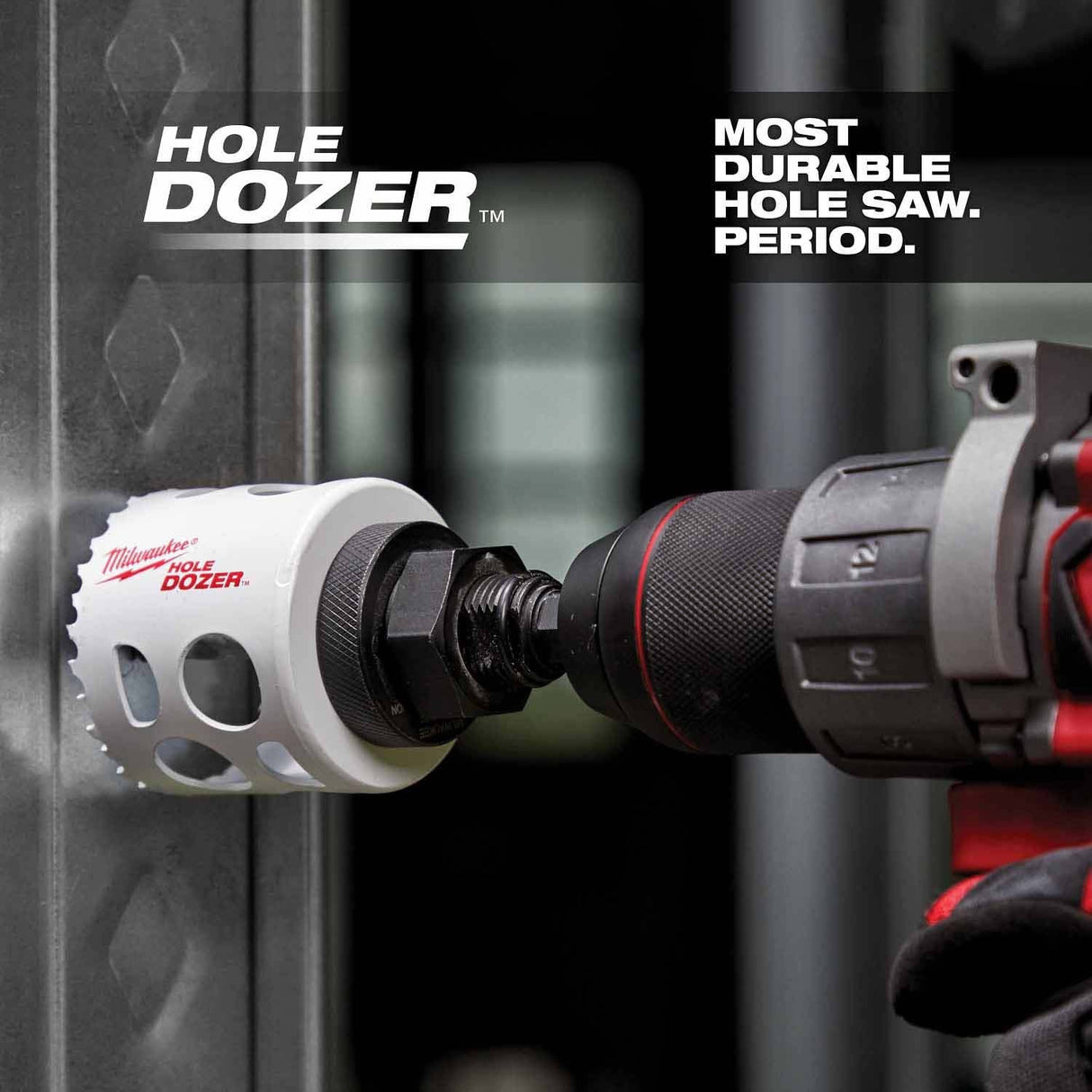 Milwaukee 49-22-4006 9-Piece General-Purpose Hole Dozer Hole Saw Kit - 8
