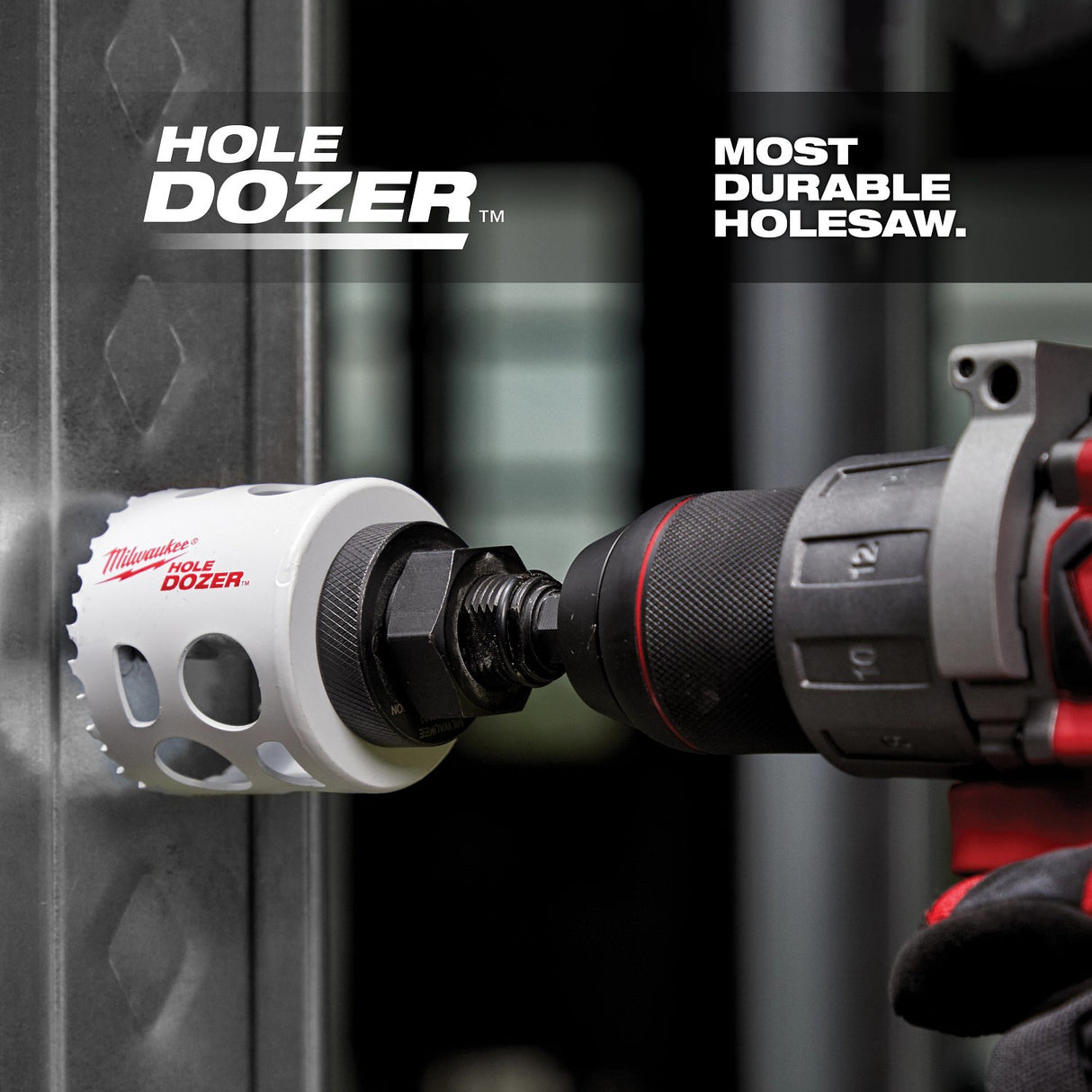 Milwaukee 49-22-4009 HOLE DOZER™ Large Diameter Hole Saw Kit - 9PC - 8