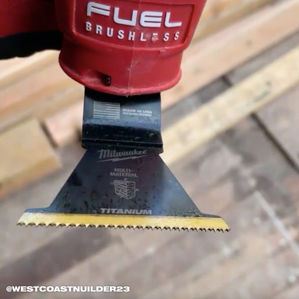 Milwaukee 49-25-1241 Milwaukee® OPEN-LOK™ 2-1/2" TITANIUM ENHANCED BI-METAL MULTI-MATERIAL BLADE 1PK - 12