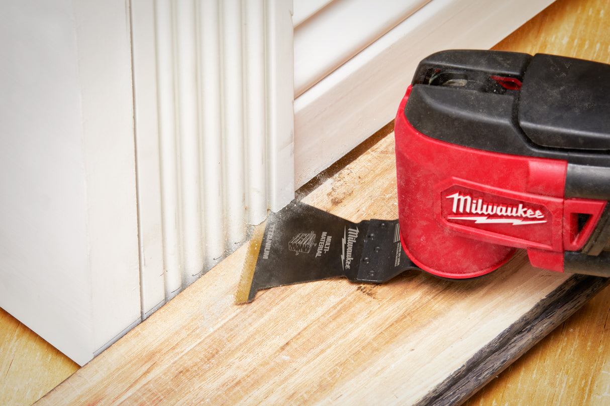 Milwaukee 49-25-1241 Milwaukee® OPEN-LOK™ 2-1/2" TITANIUM ENHANCED BI-METAL MULTI-MATERIAL BLADE 1PK