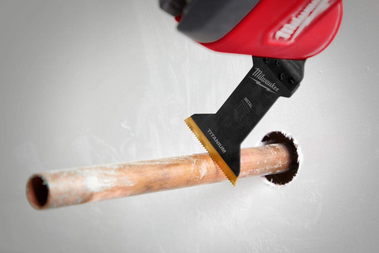 Milwaukee 49-25-1261 Milwaukee® OPEN-LOK™ 1-3/4" TITANIUM ENHANCED BI-METAL METAL BLADE 1PK