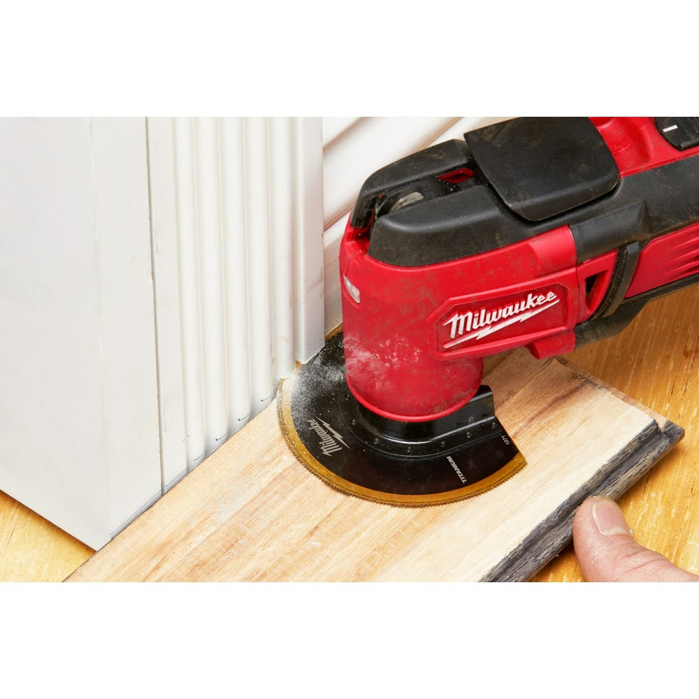 Milwaukee 49-25-1271 Milwaukee® OPEN-LOK™ 3-1/2" TITANIUM ENHANCED BI-METAL SEGMENTED BLADE 1PK - 11