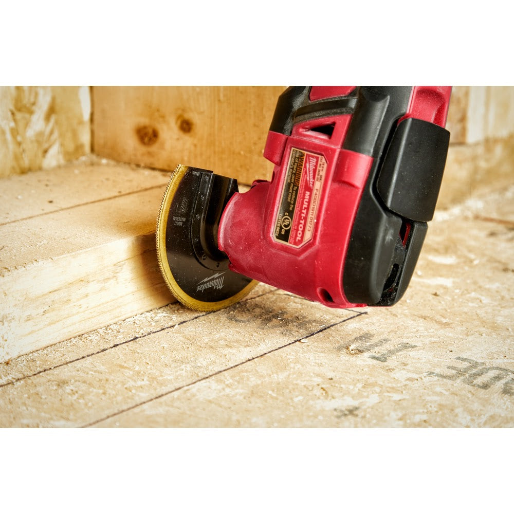 Milwaukee 49-25-1271 Milwaukee® OPEN-LOK™ 3-1/2" TITANIUM ENHANCED BI-METAL SEGMENTED BLADE 1PK - 12