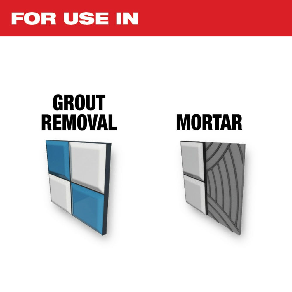 Milwaukee 49-25-2261 Milwaukee® OPEN-LOK™ 2-IN-1 HYBRID CARBIDE GRIT BLADE 1PK - 8