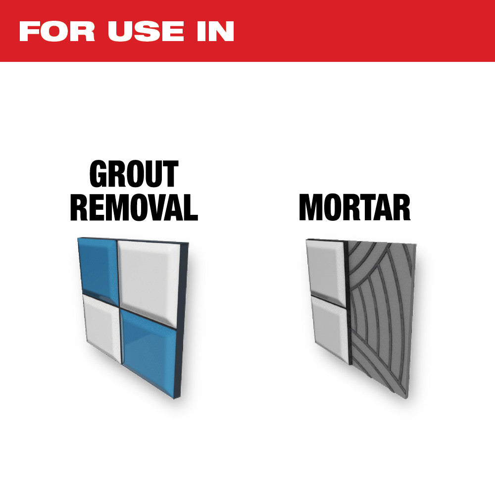 Milwaukee 49-25-2261 Milwaukee® OPEN-LOK™ 2-IN-1 HYBRID CARBIDE GRIT BLADE 1PK - 5