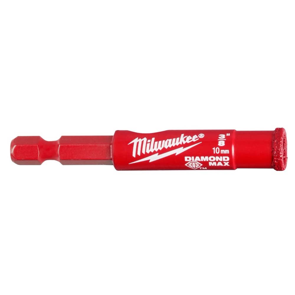 Milwaukee 49-56-0509 3/8" Diamond Hole Saw for Tile, Stone, and Glass