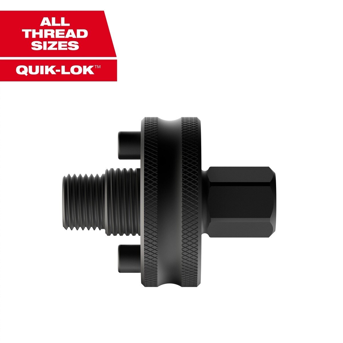 Milwaukee 49-56-7576 Hole Enlargement Thread Adapter for QUIK-LOK Hole Saw Arbors - 2