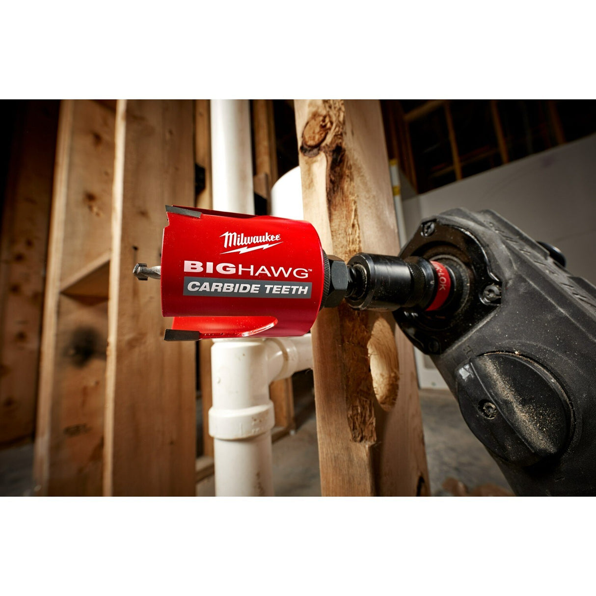 Milwaukee 49-56-9215 2-1/4" Big Hawg with Long Life 10X Larger Carbide Teeth - 9