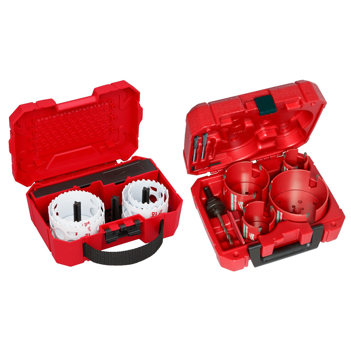Milwaukee 49-56-9285 8 Piece Carbide BIG HAWG Hole Saw KIT
