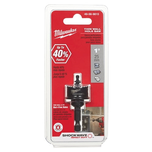 Milwaukee 49-56-9815 1" Shockwave Hole Saw