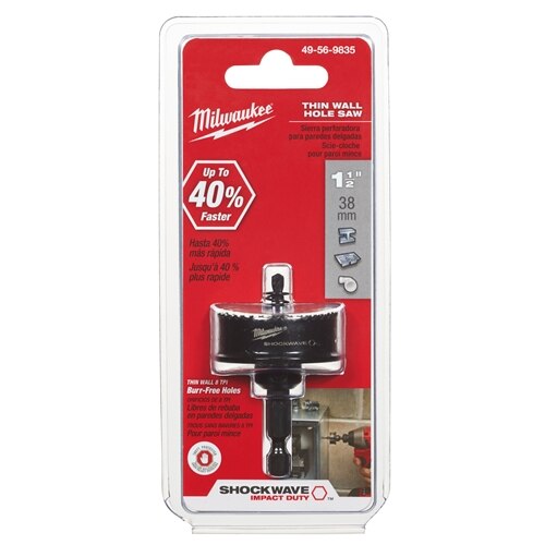 Milwaukee 49-56-9835 1-1/2" Shockwave Hole Saw - 2