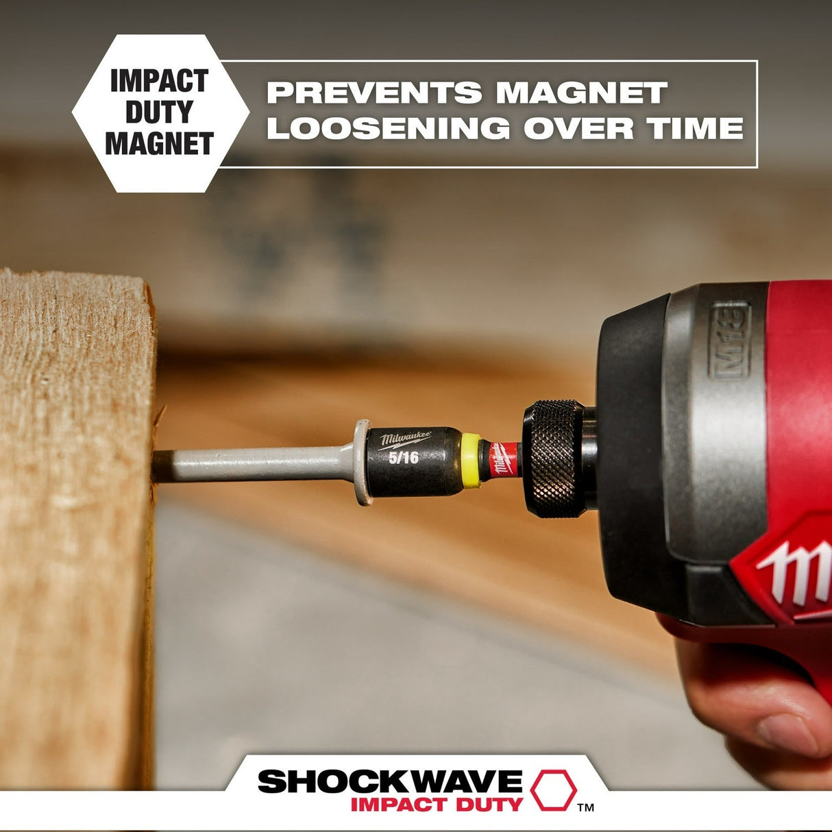Milwaukee 49-66-4706 SHOCKWAVE Impact Duty 7/16" x 1-7/8" Magnetic Nut Driver - 5