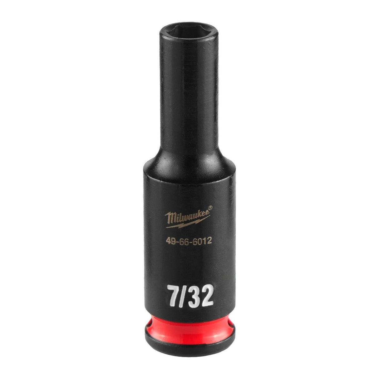 Milwaukee 49-66-6012 SHOCKWAVE Impact Duty 1/4" Drive 7/32" Deep 6 Point Socket