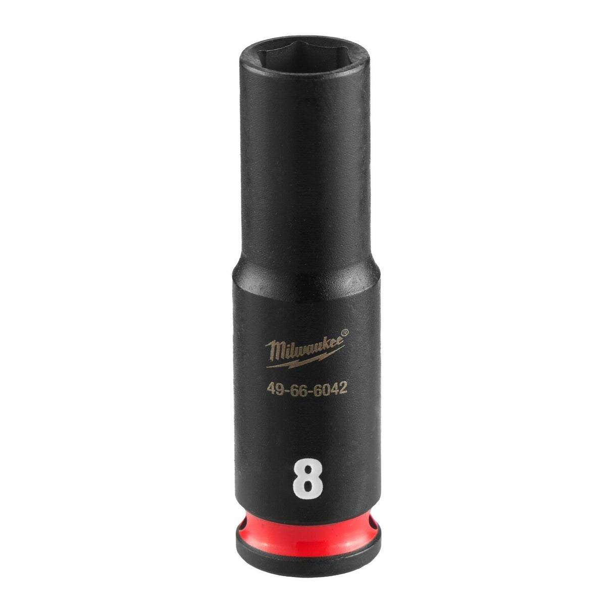 Milwaukee 49-66-6042 SHOCKWAVE Impact Duty 1/4" Drive 8 mm Deep 6 Point Impact Socket