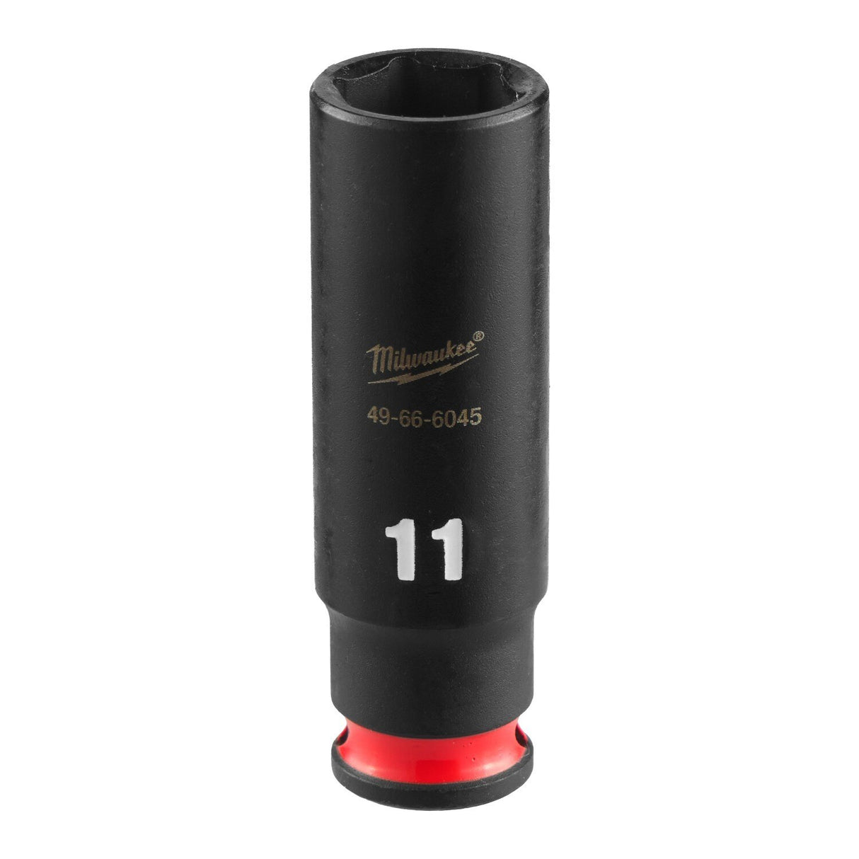 Milwaukee 49-66-6045 SHOCKWAVE Impact Duty 1/4" Drive 11 mm Deep 6 Point Impact Socket