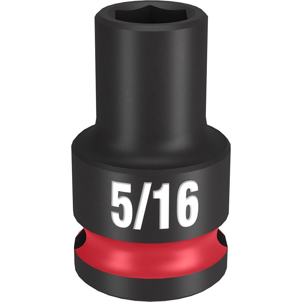 Milwaukee 49-66-6102 SHOCKWAVE Impact Duty™ 3/8" Drive 5/16" Standard 6 Point Socket