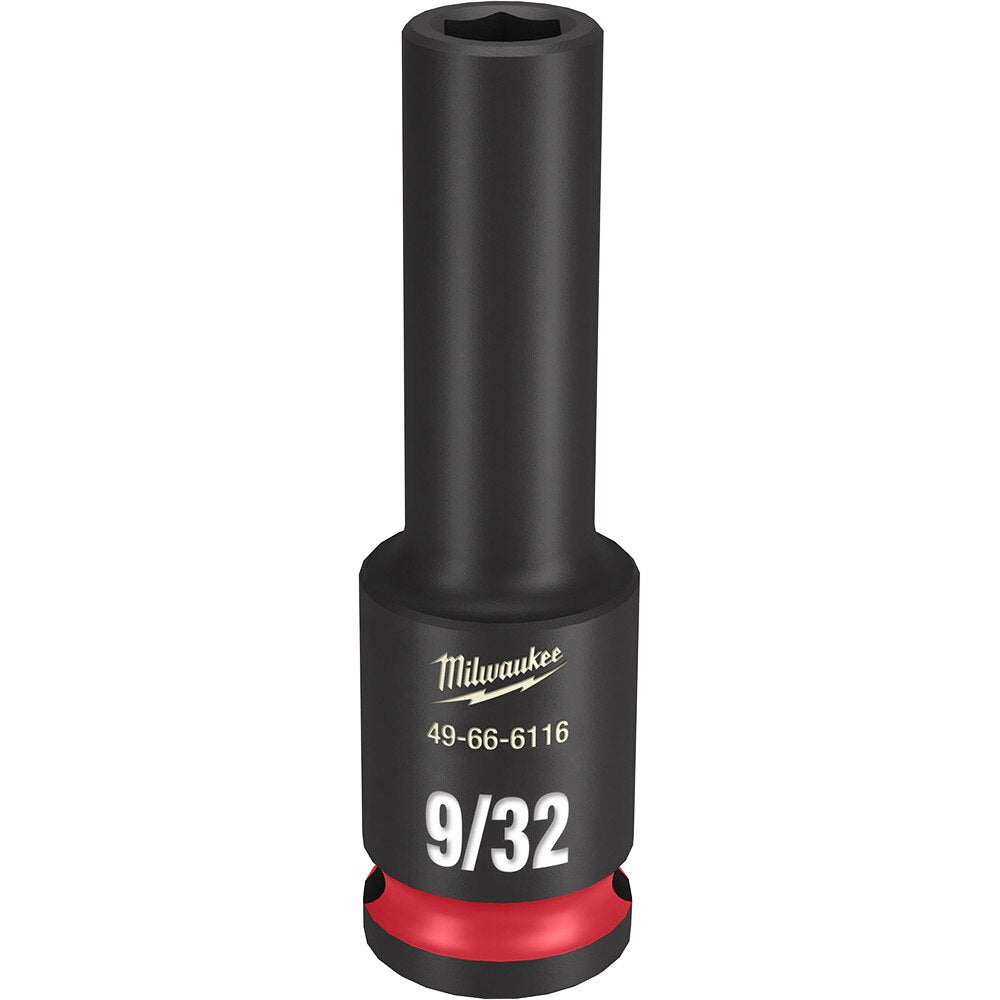 Milwaukee 49-66-6116 SHOCKWAVE Impact Duty™ 3/8" Drive 9/32" Deep 6 Point Socket