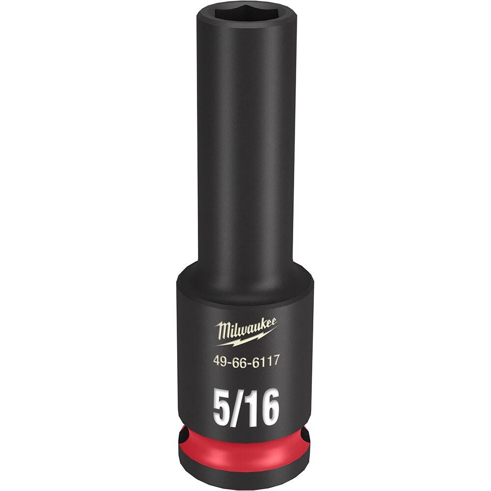Milwaukee 49-66-6117 SHOCKWAVE Impact Duty™ 3/8"Drive 5/16" Deep 6 Point Socket