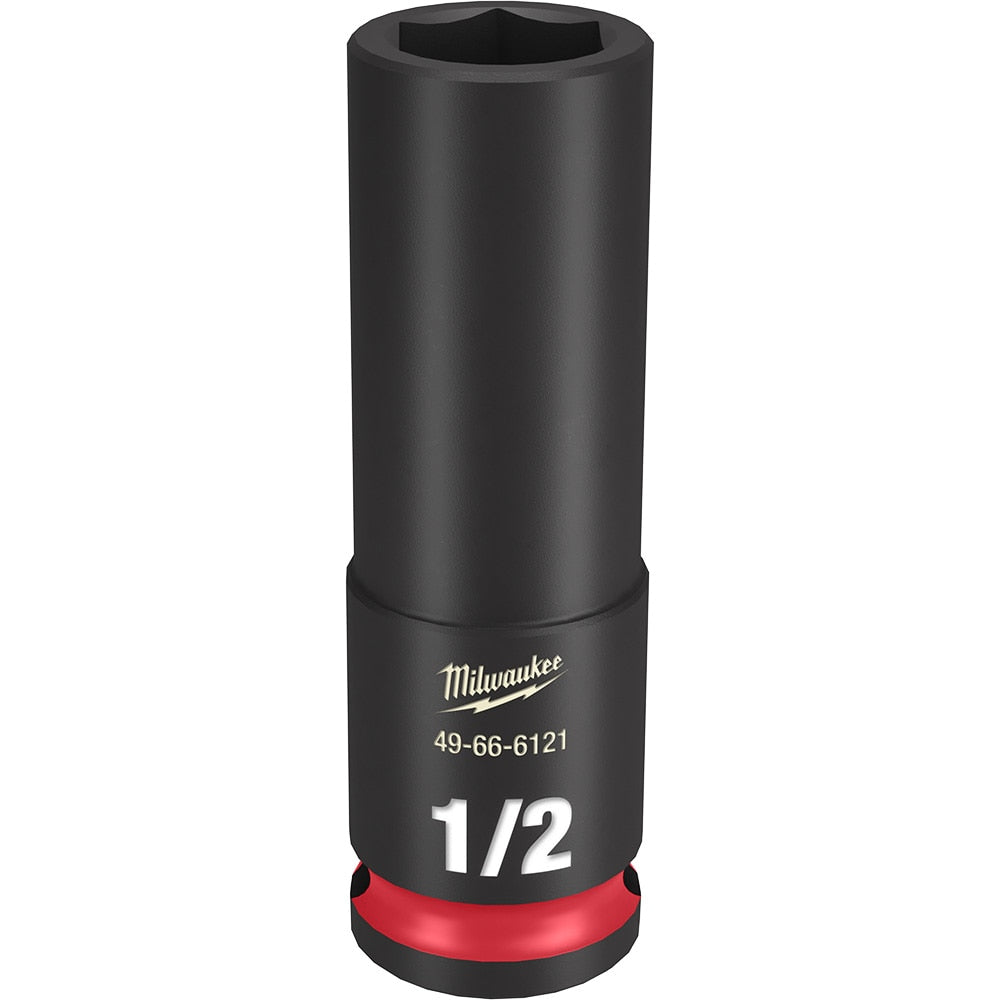 Milwaukee 49-66-6121 SHOCKWAVE Impact Duty™ 3/8"Drive 1/2" Deep 6 Point Socket