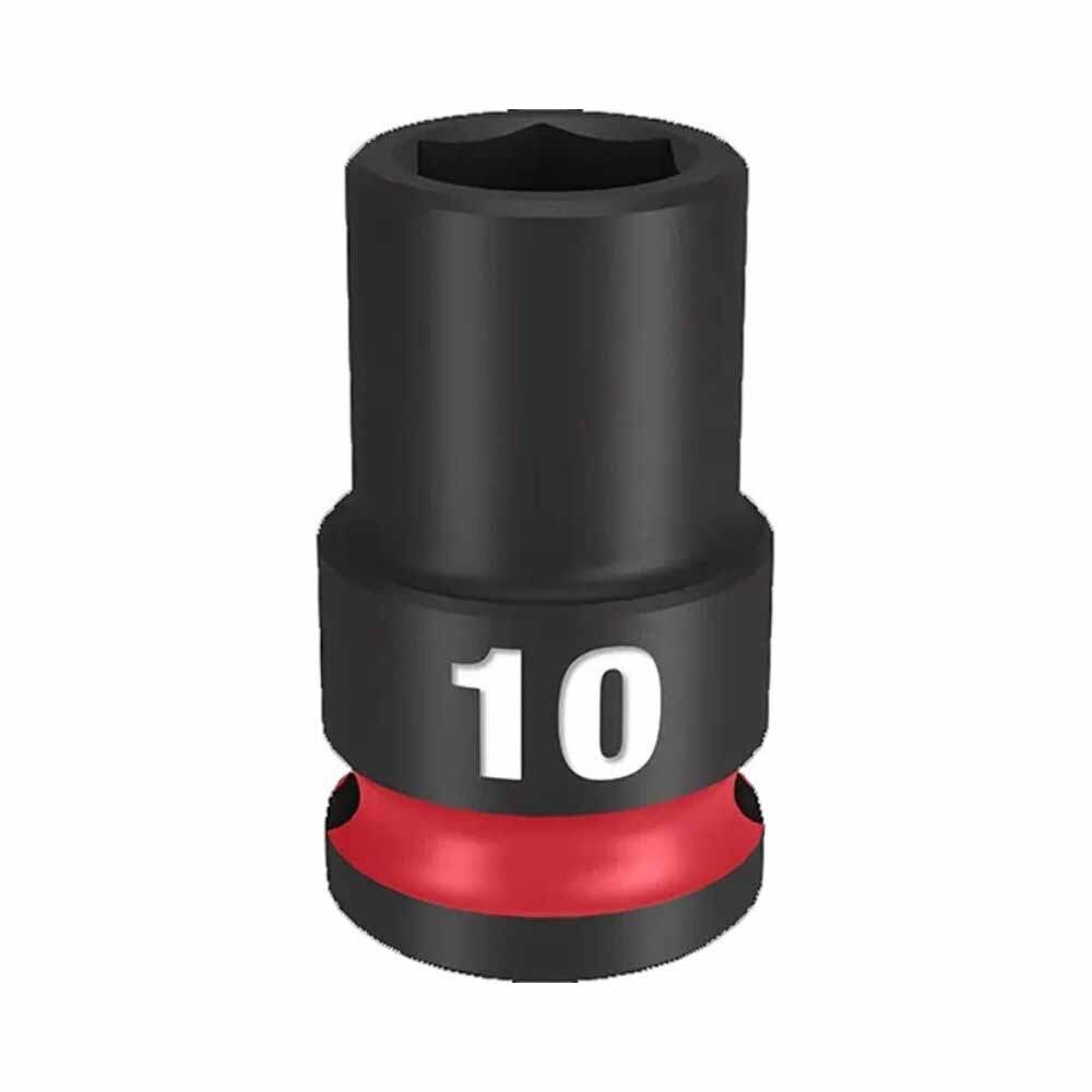Milwaukee 49-66-6134 SHOCKWAVE Impact Duty™ 3/8"Drive 10MM Standard 6 Point Socket