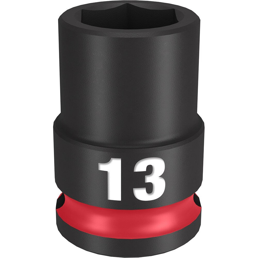 Milwaukee 49-66-6137 SHOCKWAVE Impact Duty™ 3/8"Drive 13MM Standard 6 Point Socket
