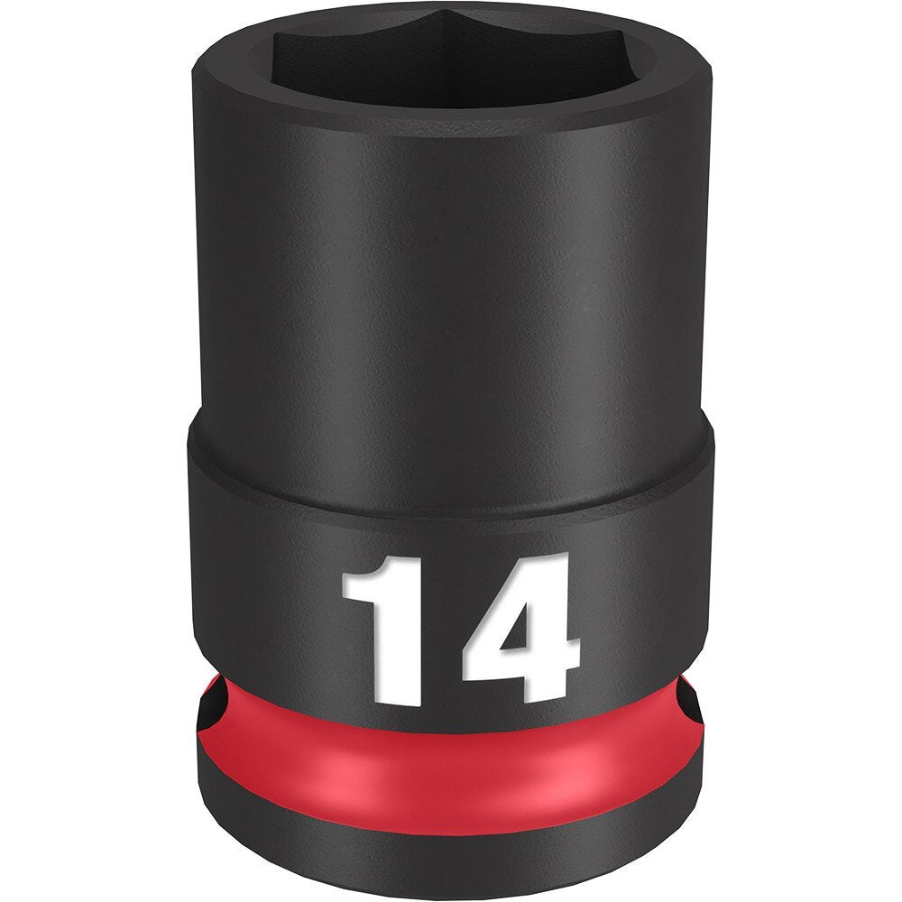 Milwaukee 49-66-6138 SHOCKWAVE Impact Duty™ 3/8"Drive 14MM Standard 6 Point Socket