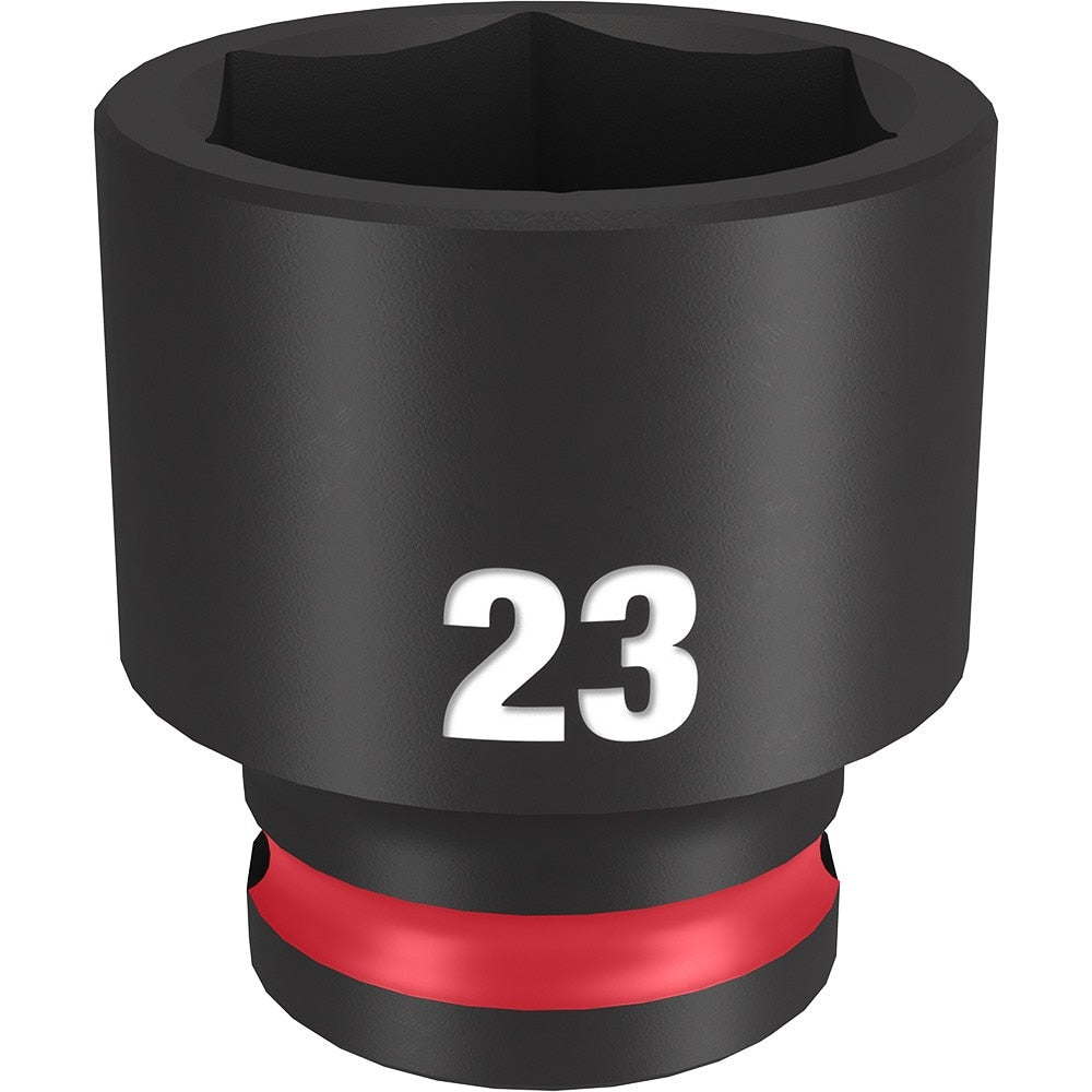 Milwaukee 49-66-6146 SHOCKWAVE Impact Duty™ 3/8"Drive 23MM Standard 6 Point Socket