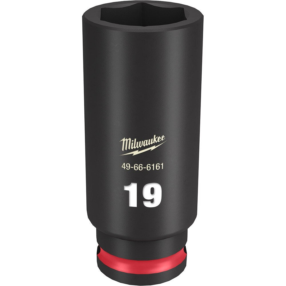 Milwaukee 49-66-6161 SHOCKWAVE Impact Duty™ 3/8"Drive 19MM Deep 6 Point Socket