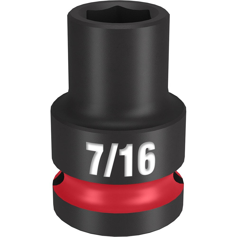 Milwaukee 49-66-6201 SHOCKWAVE Impact Duty™ 1/2"Drive 7/16" Standard 6 Point Socket