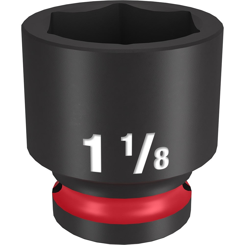 Milwaukee 49-66-6212 SHOCKWAVE Impact Duty™ 1/2"Drive 1-1/8" Standard 6 Point Socket