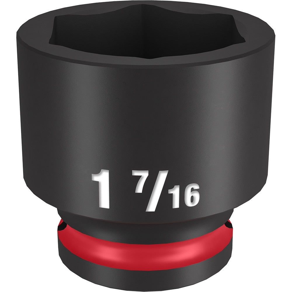 Milwaukee 49-66-6217 SHOCKWAVE Impact Duty™ 1/2"Drive 1-7/16" Standard 6 Point Socket