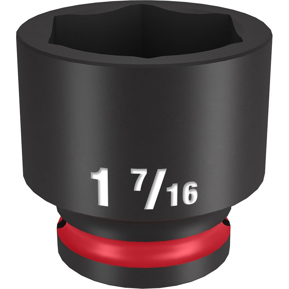 Milwaukee 49-66-6217 SHOCKWAVE Impact Duty™ 1/2"Drive 1-7/16" Standard 6 Point Socket
