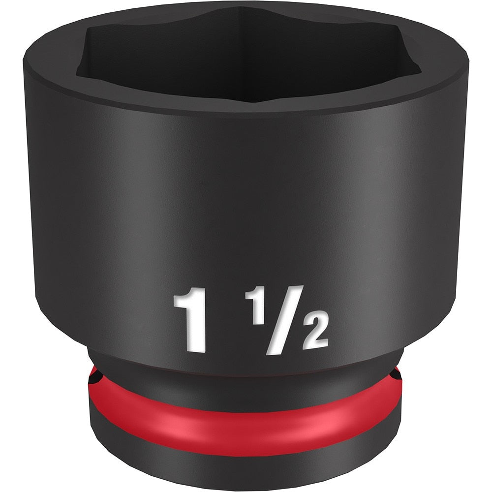 Milwaukee 49-66-6218 SHOCKWAVE Impact Duty™ 1/2"Drive 1-1/2" Standard 6 Point Socket