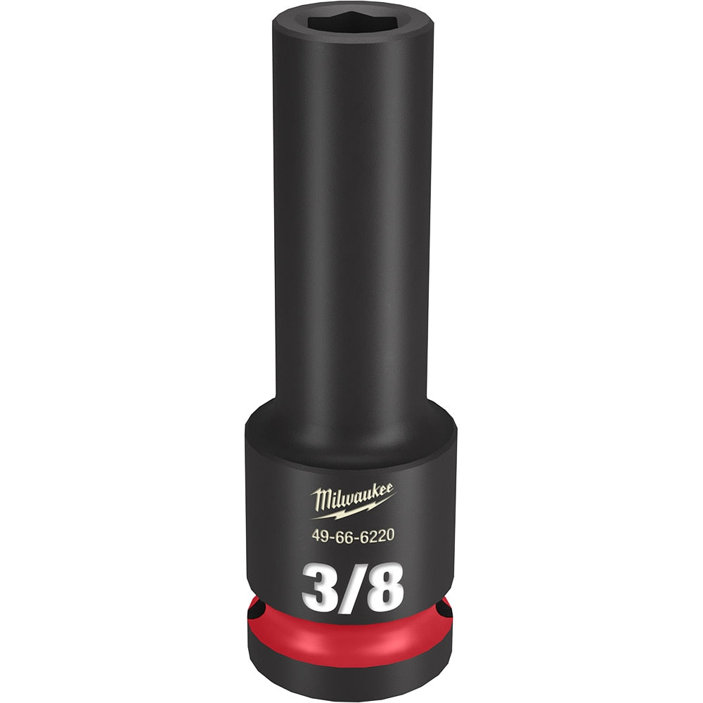 Milwaukee 49-66-6220 SHOCKWAVE Impact Duty™ 1/2"Drive 3/8" Deep 6 Point Socket