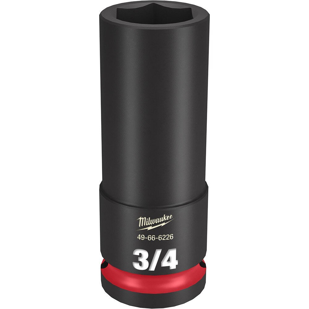 Milwaukee 49-66-6226 SHOCKWAVE Impact Duty™ 1/2"Drive 3/4" Deep 6 Point Socket