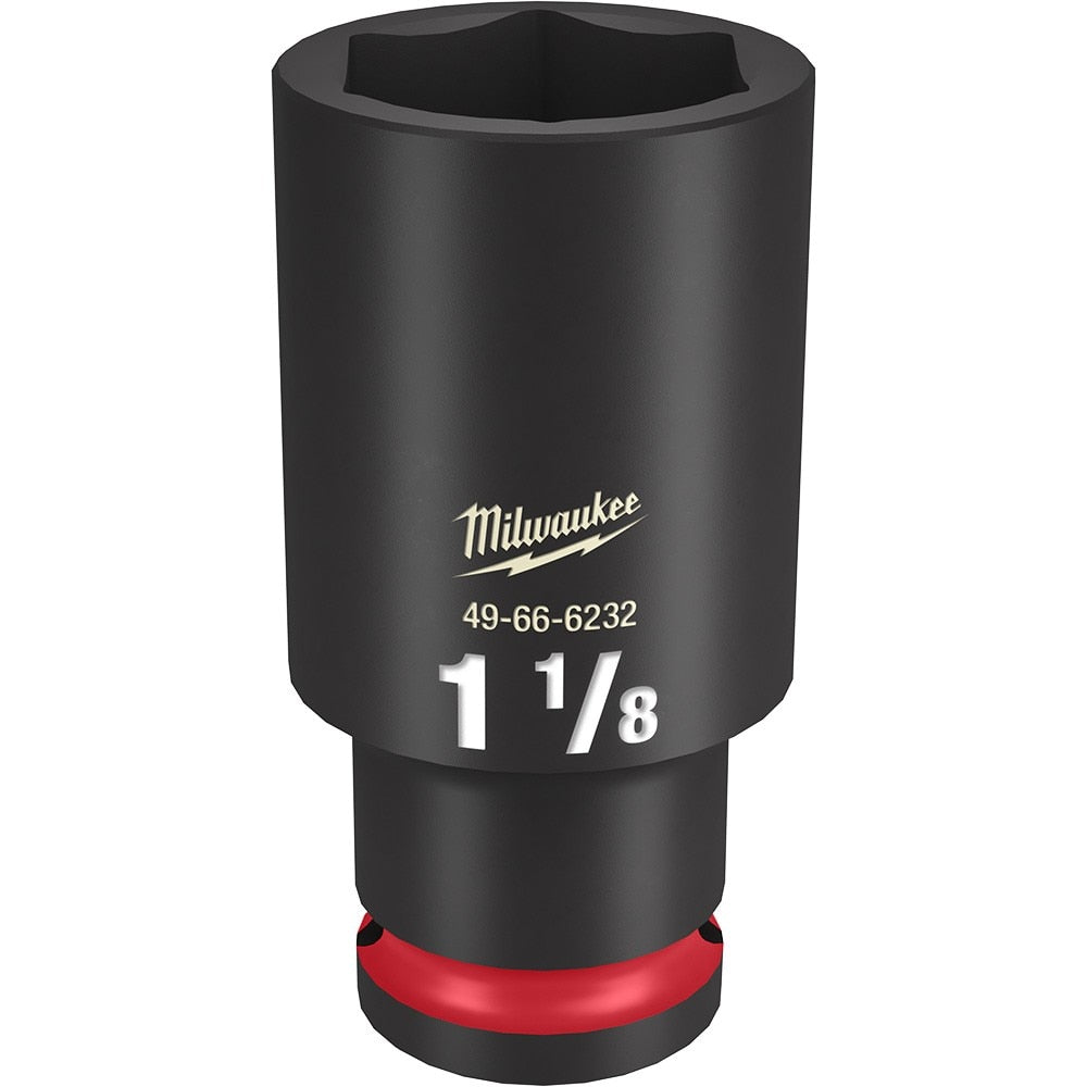 Milwaukee 49-66-6232 SHOCKWAVE Impact Duty™ 1/2"Drive 1-1/8" Deep 6 Point Socket