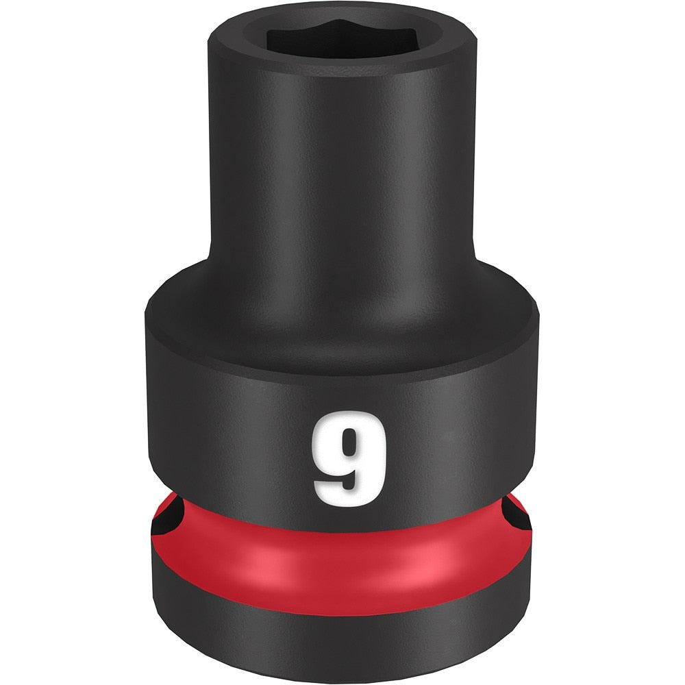 Milwaukee 49-66-6241 SHOCKWAVE Impact Duty™ 1/2"Drive 9MM Standard 6 Point Socket