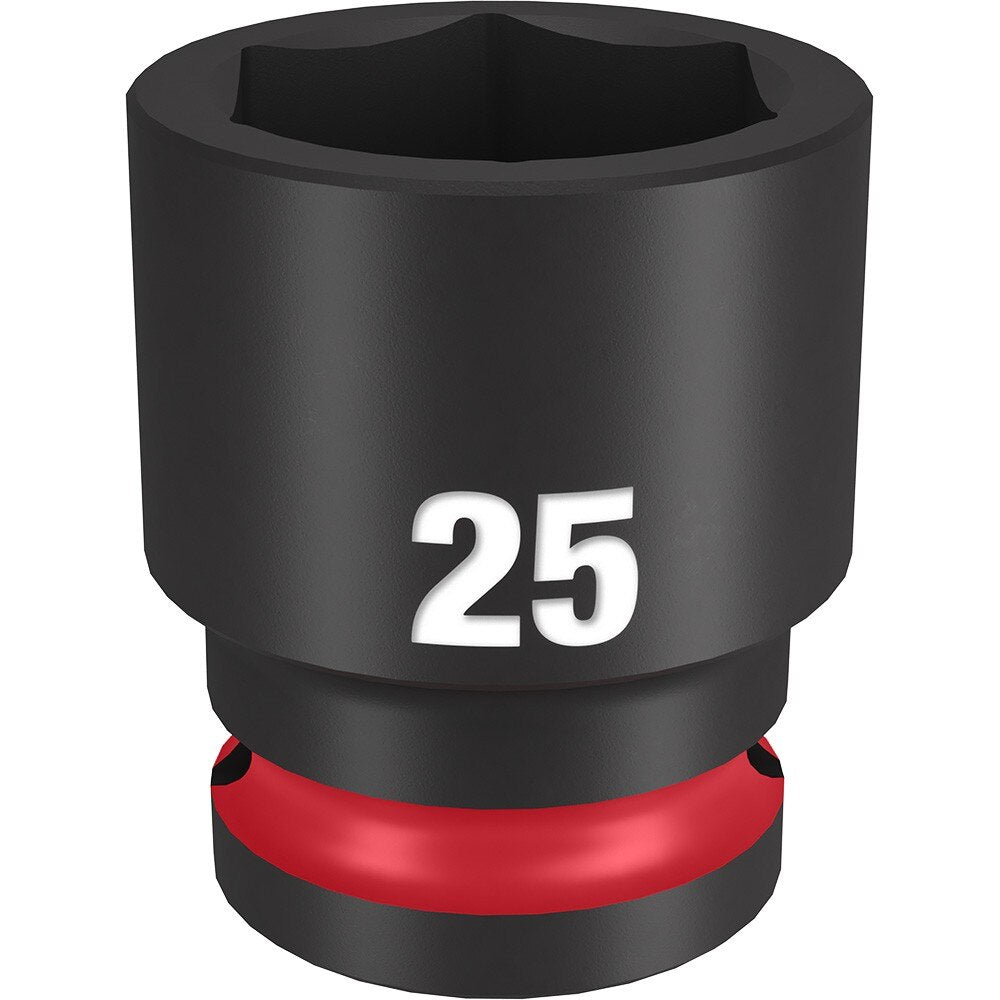 Milwaukee 49-66-6257 SHOCKWAVE Impact Duty™ 1/2"Drive 25MM Standard 6 Point Socket