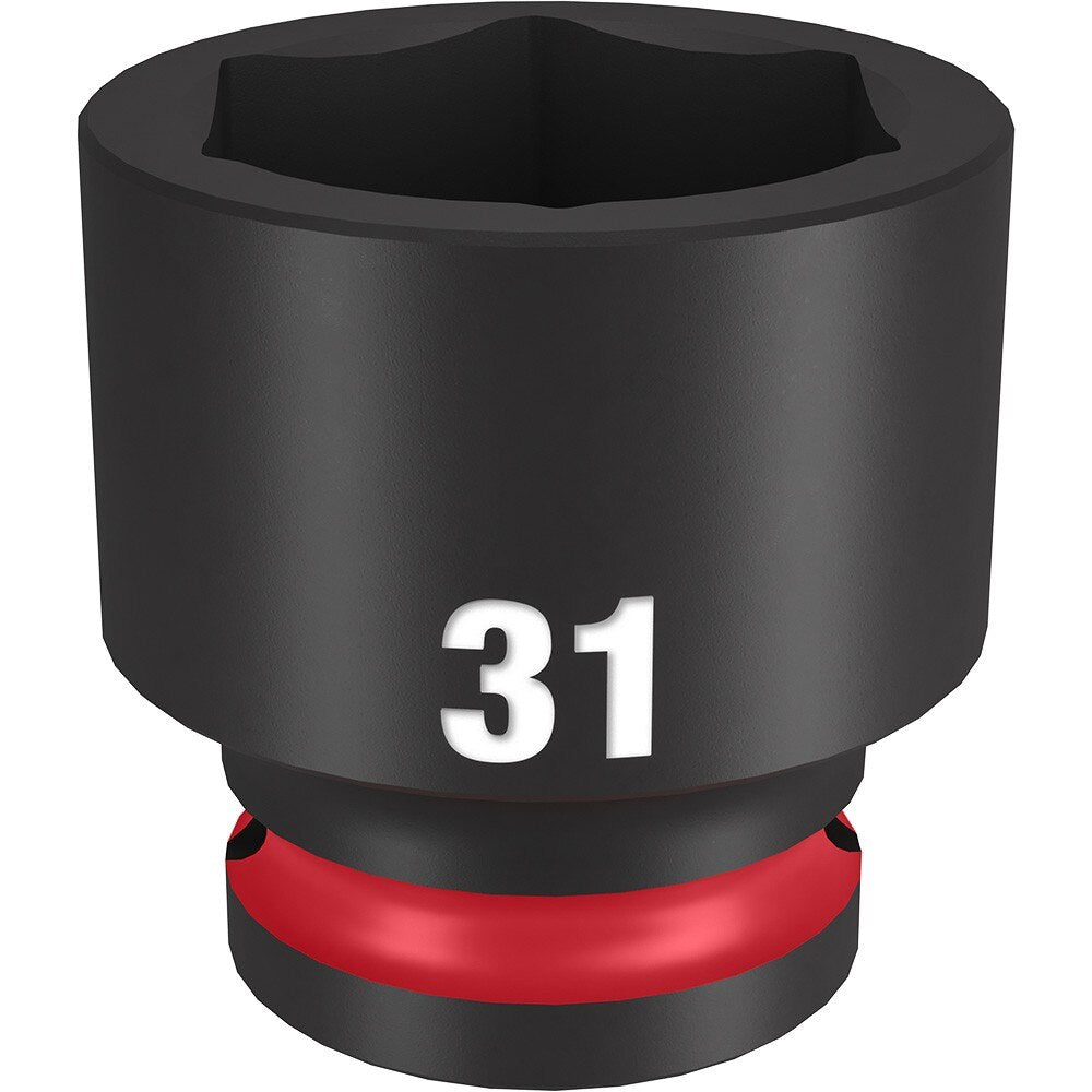 Milwaukee 49-66-6263 SHOCKWAVE Impact Duty™ 1/2"Drive 31MM Standard 6 Point Socket