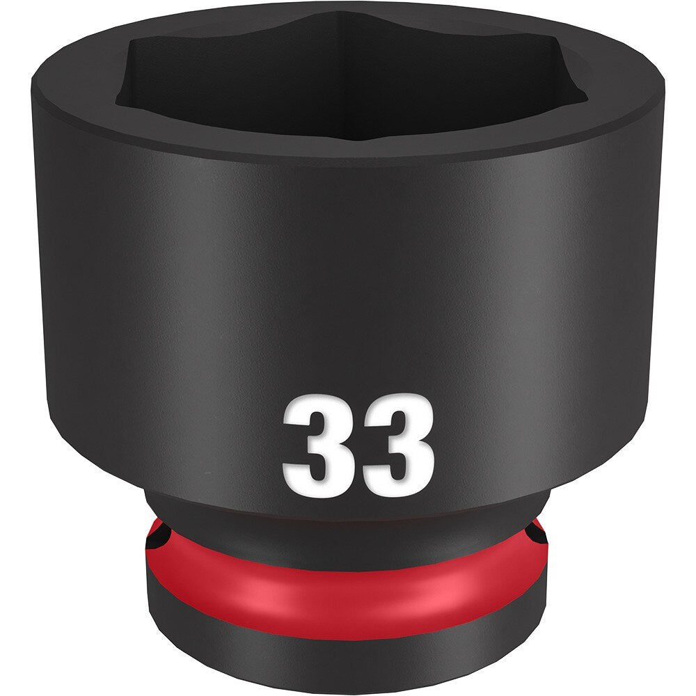 Milwaukee 49-66-6265 SHOCKWAVE Impact Duty™ 1/2"Drive 33MM Standard 6 Point Socket