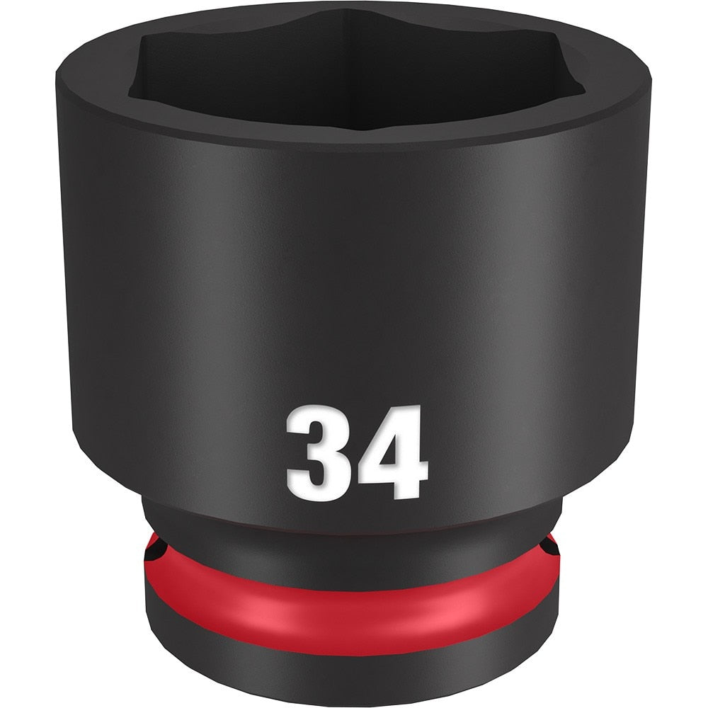 Milwaukee 49-66-6266 SHOCKWAVE Impact Duty™ 1/2"Drive 34MM Standard 6 Point Socket