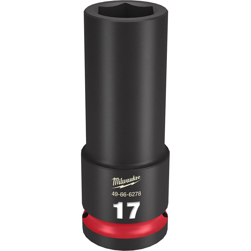 Milwaukee 49-66-6278 SHOCKWAVE Impact Duty™ 1/2"Drive 17MM Deep 6 Point Socket